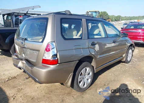 2008 Subaru Forester 2.5X z USA, uszkodzony, nr VIN JF1SG63678H705761